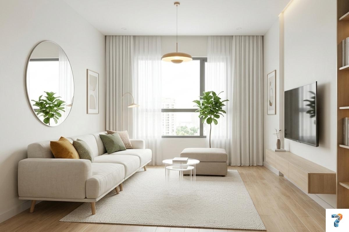 10 Mẹo Trang Trí Phòng Khách Nhỏ Trông Rộng Hơn Áp Dụng Ngay Không Cần Sửa Nhà