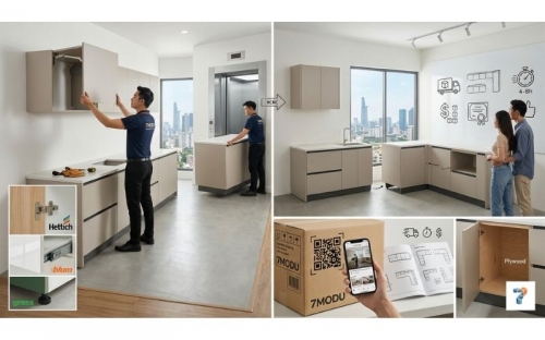 7 Lý Do Chọn Tủ Bếp Module 7MODU Cho Căn Hộ Của Bạn (2026)