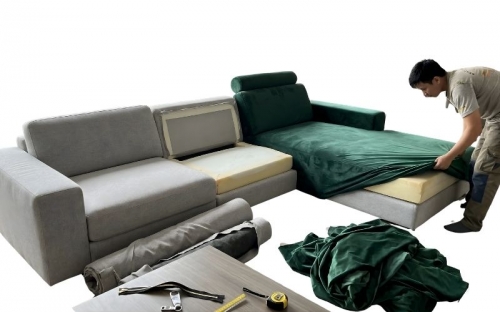 Bọc lại ghế sofa tại Đà Lạt