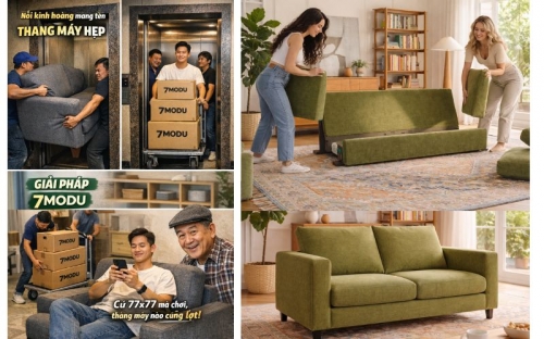DẸP NGAY NỖI LO KHIÊNG VÁC – SOFA 7MODU LỌT VỪA MỌI THANG MÁY!