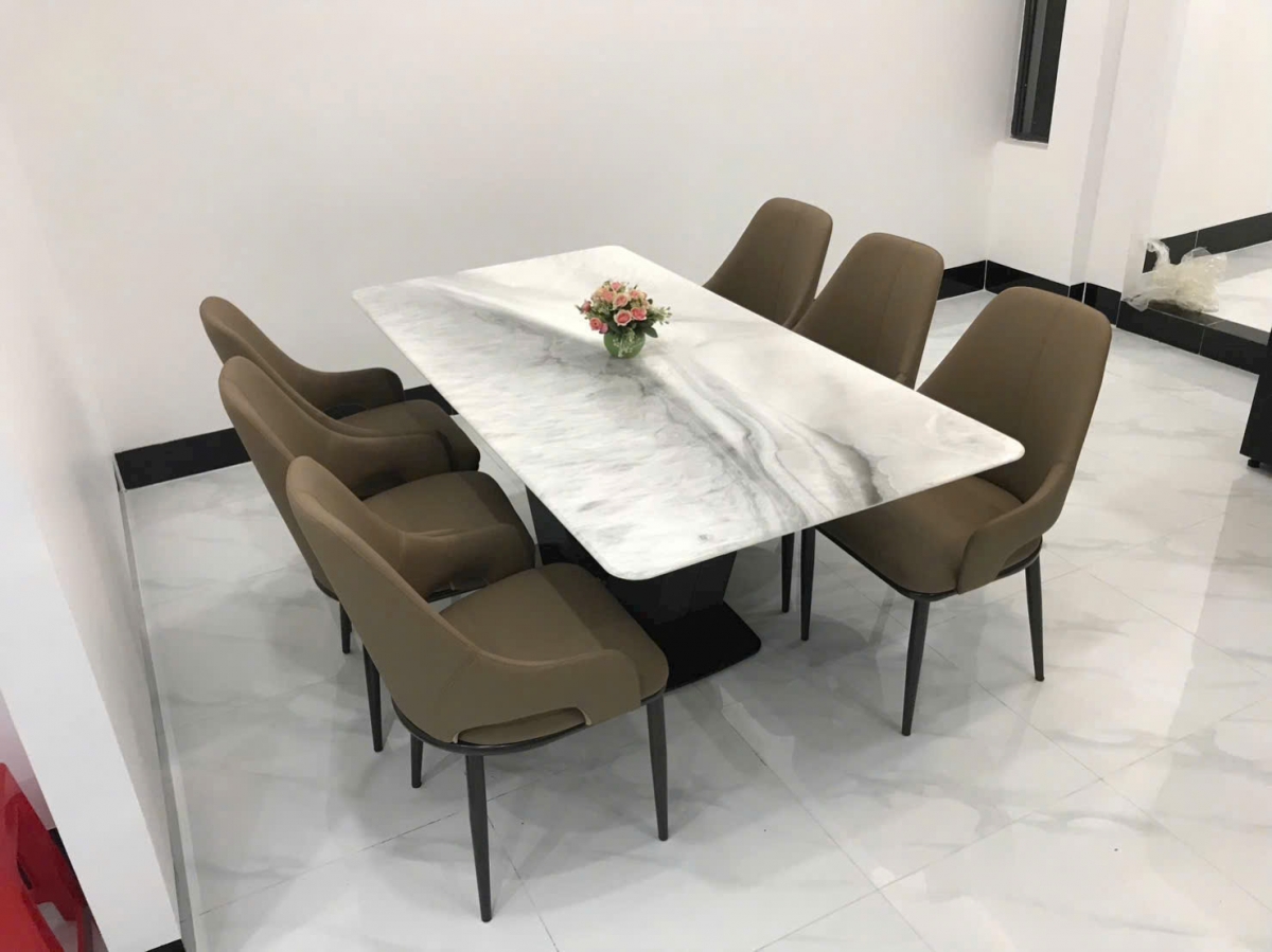 Bộ Bàn Ăn 6 Ghế Lucas Cao Cấp