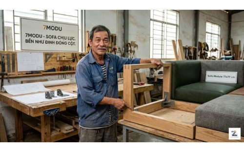 Sofa chịu lực bền bỉ Bí mật từ hệ ngàm sắt sập cực chắc