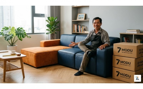 Sofa Module 7MODU: Một Lần Chốt, Mười Năm Hưởng Thụ